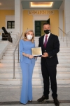 Σε Επίτιμη Δημότη Σαλαμίνας ανακηρύχθηκε η Πρόεδρος της Διεθνούς Τιμητικής Κοσμητείας του Επετειακού Έτους «Θερμοπύλες-Σαλαμίνα 2020» &amp; Πρέσβης Καλής Θελήσεως της UNESCO κυρία Μαριάννα Β. Βαρδινογιάννη